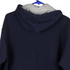 Vintage navy Champion Hoodie - mens medium