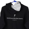 Vintage black Turing Champion Hoodie - mens medium