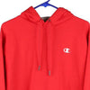 Vintage red Champion Hoodie - mens medium