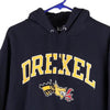 Vintage navy Drexel Champion Hoodie - mens medium