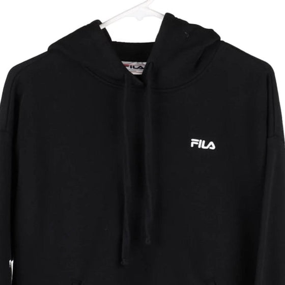 Vintage black Fila Hoodie - womens medium