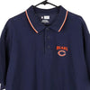 Vintage navy Chicago Bears Nfl Polo Shirt - mens x-large