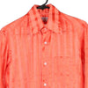 Vintage orange Gala Shirt - mens medium