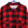 Vintage red Oakwood Mountain Overshirt - mens x-large