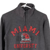 Vintage grey Miami University Champion 1/4 Zip - womens small