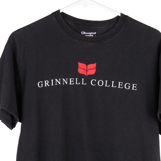 Vintage black Grinnell College Champion T-Shirt - mens medium