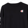 Vintage black Bootleg Champion Sweatshirt - mens small