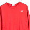 Vintage red Champion Sweatshirt - womens medium