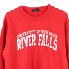 Vintage red University of Wisconsin, River Falls Mv Sport Sweatshirt - mens medium