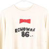 Vintage cream Echowan 86 Hanes Sweatshirt - womens x-large