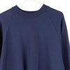 Vintage navy Fruit Of The Loom Sweatshirt - womens x-large