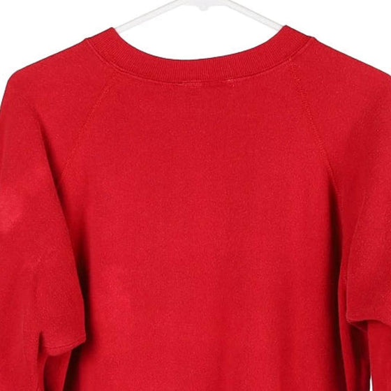 Vintage red Sweat Team Unbranded Sweatshirt - mens medium