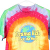 Vintage multicoloured Drama Kids International Dyenomite T-Shirt - mens medium