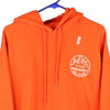 Vintage orange Gildan Hoodie - mens x-large