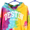 Vintage multicoloured Destin Florida Cotton Net Sweatshirt - womens x-large