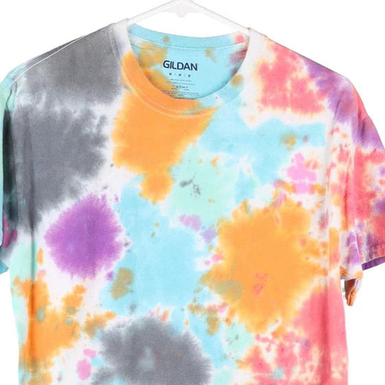 Vintage multicoloured Gildan T-Shirt - mens medium