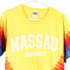 Vintage multicoloured Nasau , Bahamas Gildan T-Shirt - mens large