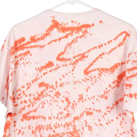 Vintage orange Fruit Of The Loom T-Shirt - mens x-large