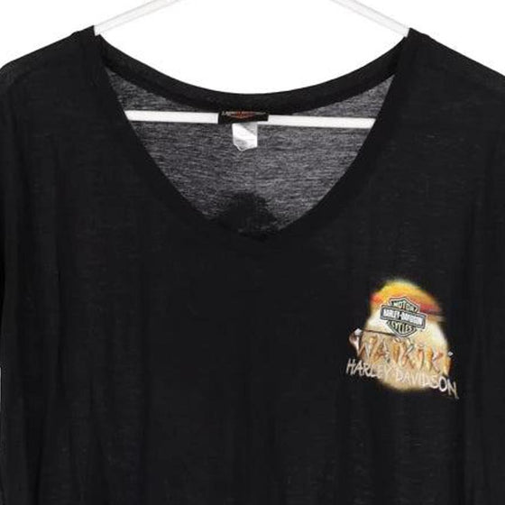 Vintage black Harley Davidson T-Shirt - womens xx-large