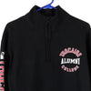 Vintage black Trocaire College Alumni Champion 1/4 Zip - mens large