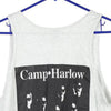 Vintage grey Camp Harlow Fruit Of The Loom Vest - mens large