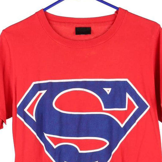 Vintage red Superman Changes T-Shirt - womens small