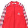 Vintage red Age 12 Adidas Track Jacket - girls medium