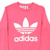 Vintage pink Age 13-14 Adidas Sweatshirt - girls large