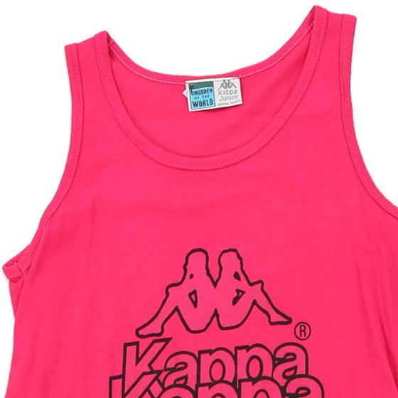 Vintage pink Age 10 Kappa Vest - girls medium