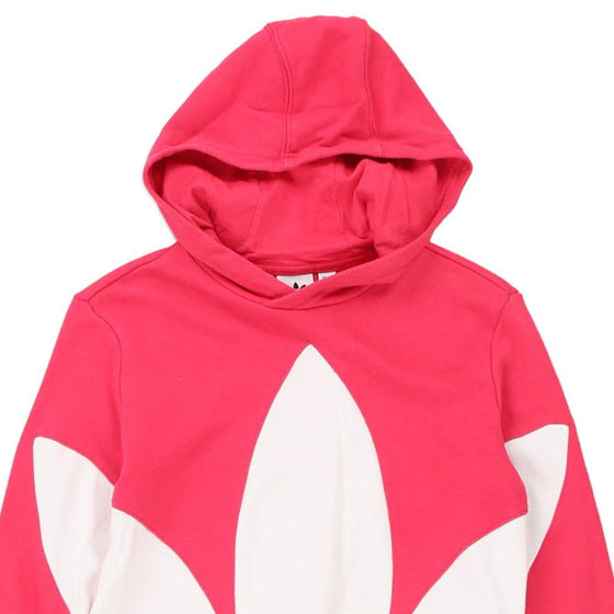 Vintage pink Age 11-12 Adidas Hoodie - girls medium