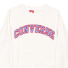 Vintage white Age 12 Converse Sweatshirt - girls medium