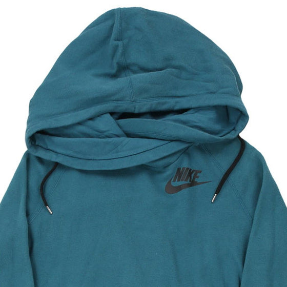 Vintage teal Age 13-15 Nike Hoodie - boys medium