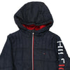 Vintage black Age 13 Tommy Hilfiger Puffer - boys medium