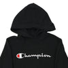 Vintage black Age 11 Champion Hoodie - boys medium