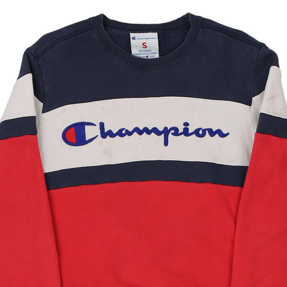 Vintage block colour Age 16 Champion Sweatshirt - boys small