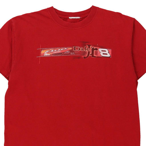 Vintage red Dale Jr 8 Nascar T-Shirt - mens xx-large