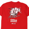 Vintage red Tony Stewart  Nascar T-Shirt - mens x-large