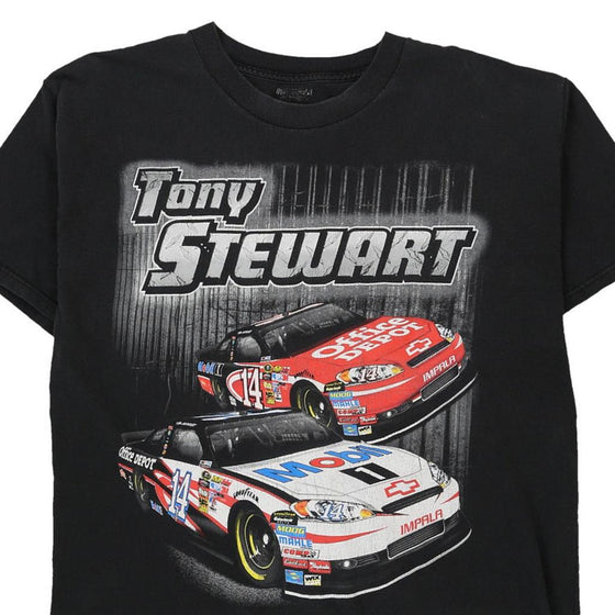 Vintage black Tony Stewart 14 Nascar T-Shirt - mens xx-large