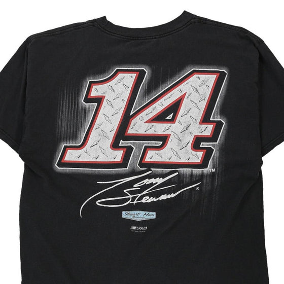 Vintage black Tony Stewart 14 Nascar T-Shirt - mens xx-large