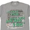 Vintage grey Delta T-Shirt - mens x-large