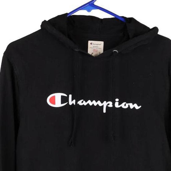 Vintage black Champion Hoodie - mens small