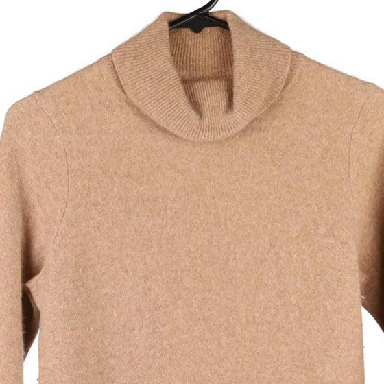 Vintage beige Charter Club Rollneck - womens small