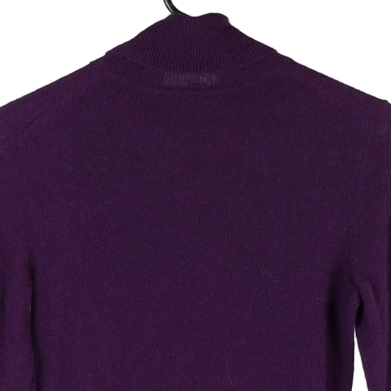 Vintage purple Charter Club Rollneck - womens x-small