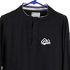 Vintage black Champion 1/4 Zip - mens large