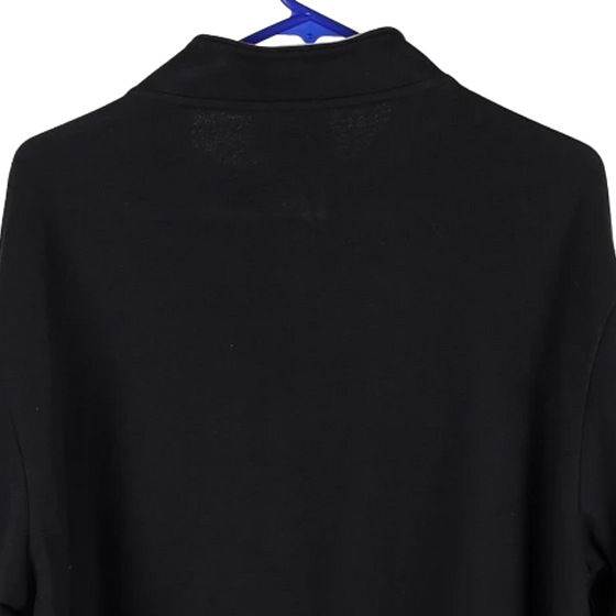 Vintage black Champion 1/4 Zip - mens large