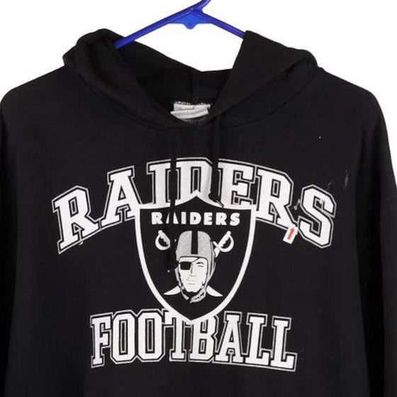 Vintage black Las Vegas Raiders Nfl Hoodie - mens large