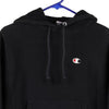 Vintage black Reverse weave Champion Hoodie - womens small