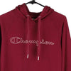 Vintage burgundy Champion Hoodie - mens medium