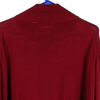 Vintage burgundy Nautica 1/4 Zip - mens x-large