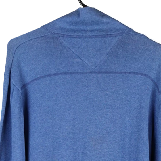 Vintage blue Tommy Hilfiger 1/4 Zip - mens large